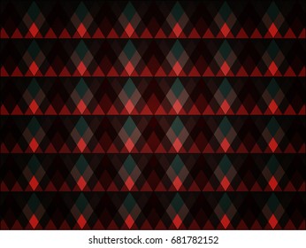 Colorful geometric triangle pattern. Abstract vector background.
