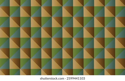 Colorful Geometric Triangle Pattern with Seamless Design and Abstract Shapes