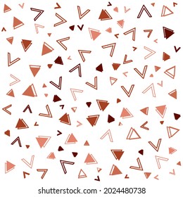 Fondo de triángulos geométricos coloridos. Fondo del patrón abstracto. Patrón de formas. Papel colorido para envolver.