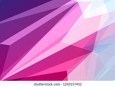 Colorful geometric vector background, can be used for cover design, poster and advertising