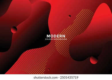 Colorful geometric vector background. elements with fluid gradient.