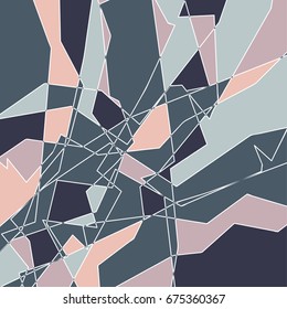 Colorful Geometric Vector Background Pastel Colors