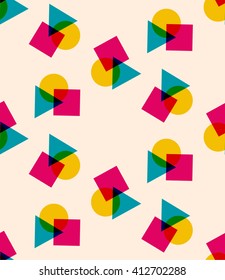 Colorful geometric vector pattern, wallpaper background 