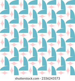 Colorful geometric vector seamless pattern, tiles, fabric, paper, wraping and decorations.