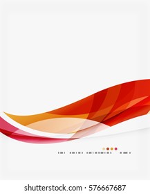 Colorful geometric wave abstract background. Vector template background for workflow layout, diagram, number options or web design