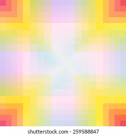 Colorful geometrical abstract  background made of lines and squares. Vector.
