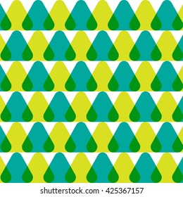 colorful geometrical abstract seamless pattern