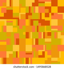 Colorful geometrical mosaic pattern background design - abstract vector illustration