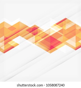 Colorful Geometrics Abstract Background