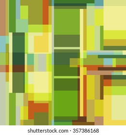 Colorful geometry constructivism-style abstract background.