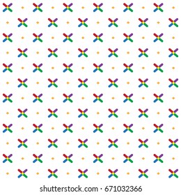colorful geometry pattern - Background wallpaper