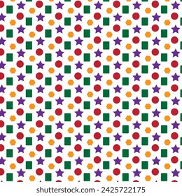 colorful geometry vector pattern design