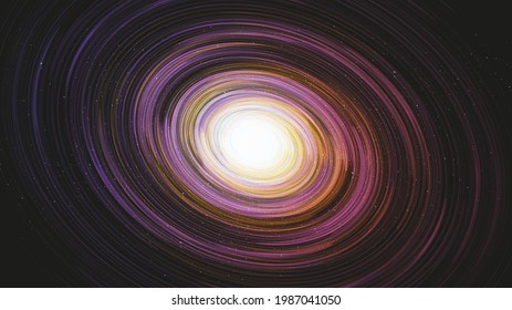 Colorful Giant interstella on Galaxy background with Milky Way spiral,Universe and starry concept desig,vector