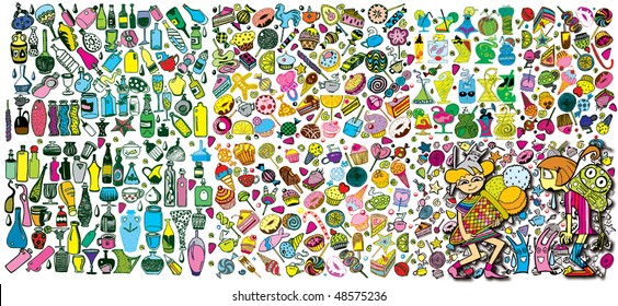 Colorful Giant Party Collection (vector)