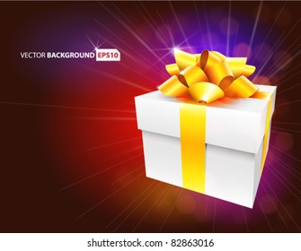Colorful Gift Box Background