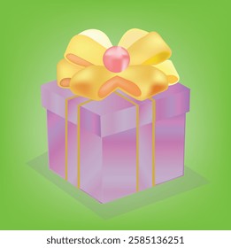 Colorful gift box birth day surprise 