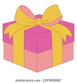 Farbige Geschenkbox Vektorgrafik Set Symbol. Einziger Cartoon-Ikone Weihnachten und Feiertagsschachtel.Vektorgrafik-Weihnachtsgeschenk und Überraschung auf weißem Hintergrund.