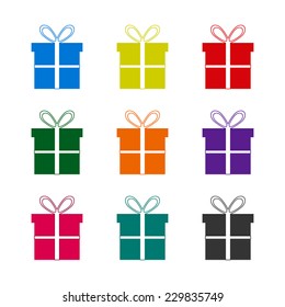 Colorful Gift Boxes