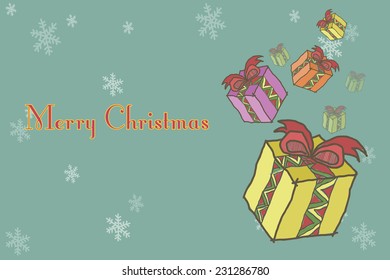 colorful gift boxes 
