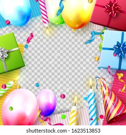 Colorful Cupcake Party Background Stock Photo (Edit Now) 432187033