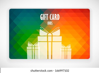 Colorful Gift Card