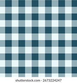 Colorful gingham check seamless pattern design