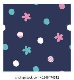 colorful girls pattern