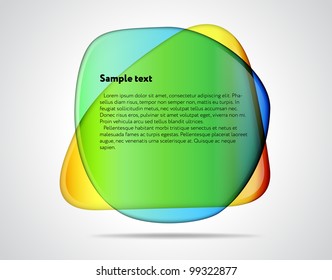 Colorful glass bubbles