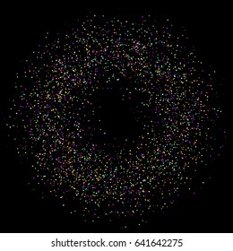 Colorful glitter background. Golden backdrop for card, vip, exclusive, certificate, gift, luxury, privilege, voucher, store, present, shopping.