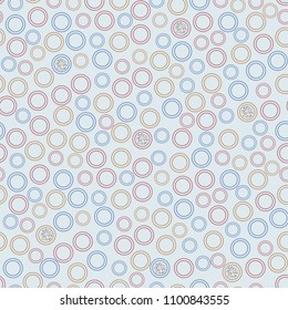  colorful and glitter bubble pattern background