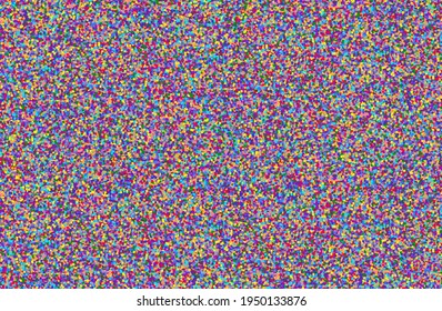 Colorful glitter confetti. Seamless vector illustration.