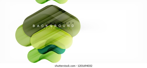 Colorful glossy arrows abstract background, clean modern geometric design