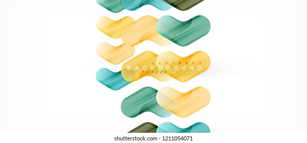 Fundo abstrato colorido das setas brilhantes, design geométrico moderno limpo