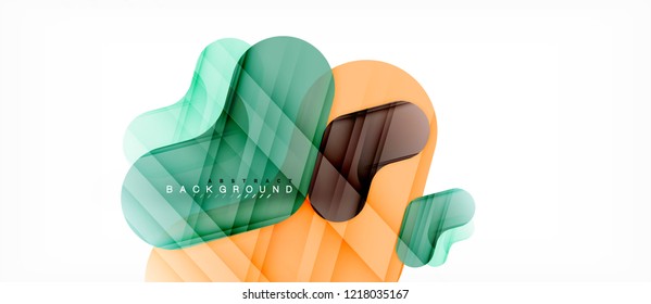 Fondo abstracto de flechas brillante coloridas, diseño geométrico moderno y limpio