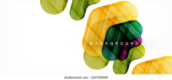 Fundo abstrato colorido das setas brilhantes, design geométrico moderno limpo