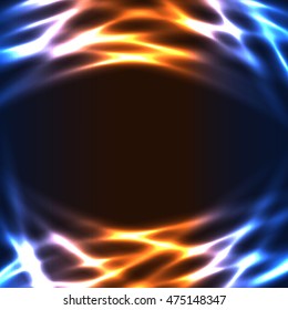 Colorful glow vector background