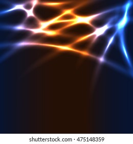 Colorful glow vector background