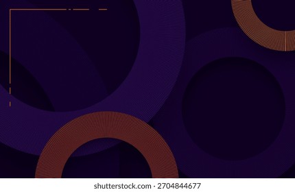 bunt glühend abstrakter Kreis Hintergrund Design