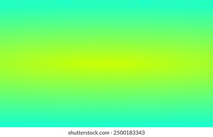 Colorful gradation abstract background. lime green and aqua blue color gradient atmosphere illustration template for banner, digital, cover, greeting, poster, decoration, display, advertising, surface