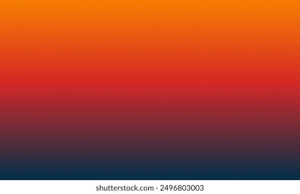 Colorful gradation abstract background. Red orange, blue color gradient atmosphere illustration template for banner, digital, web, cover, greeting, poster, decoration, display, advertising, surface