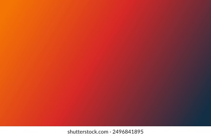 Fondo abstracto de gradación colorido. Plantilla roja de la ilustración de la atmósfera del gradiente del color naranja, azul para el Anuncio, digital, Web, cubierta, saludo, cartel, decoración, exhibición, publicidad, superficie