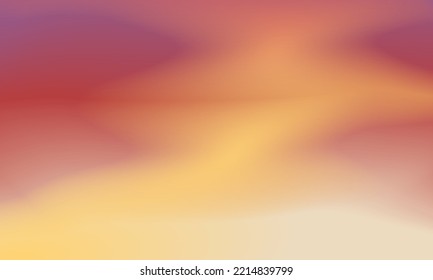 Colorful gradations, red and orange background gradations, textures, soft and smooth
