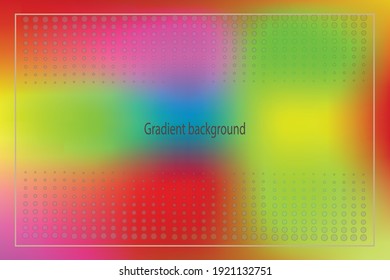 Colorful gradient abstract background design