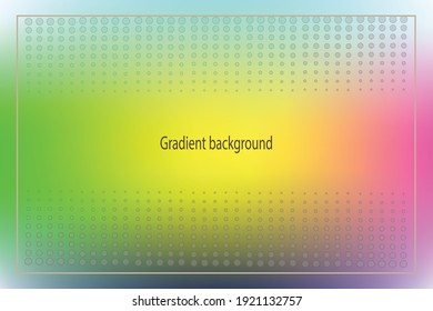 Colorful gradient abstract background design