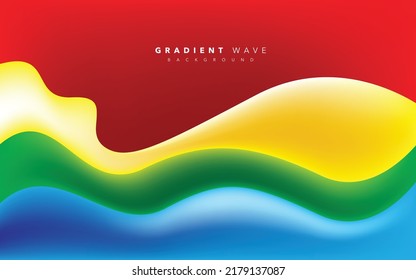 diseño de fondo abstracto de gradiente colorido