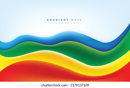 colorful gradient abstract background design