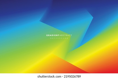 colorful gradient abstract background design