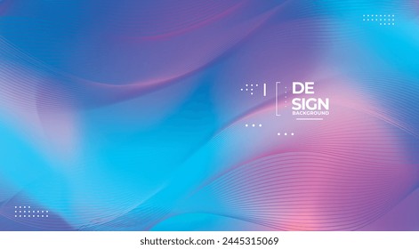 Colorful gradient abstract background design.
