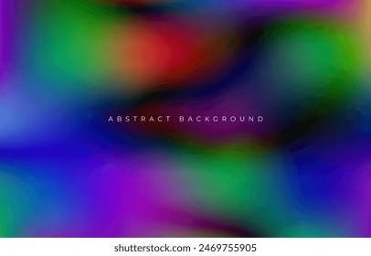 Colorful Gradient Abstract background design, vector art