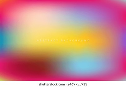 Colorful Gradient Abstract background design, vector art